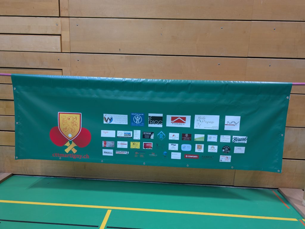 Les sponsors du club organisateur