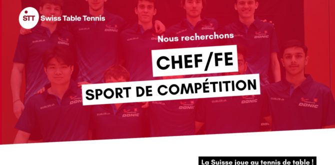 Offre d’emploi Chef_fe du sport de compétition