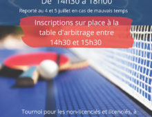 Tournoi populaire Bellerive 2026